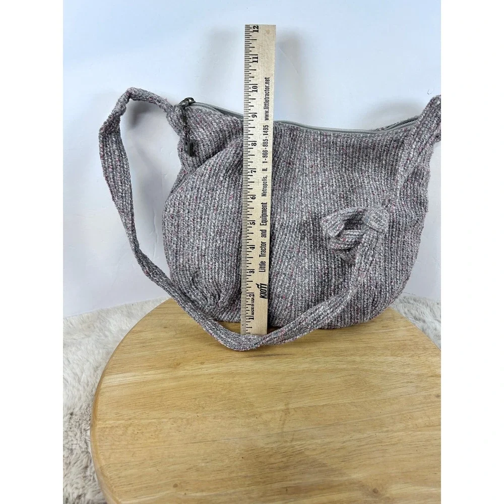 Tweed Hobo Bag Shoulder Bag Everyday Purse Casual Handbag‎